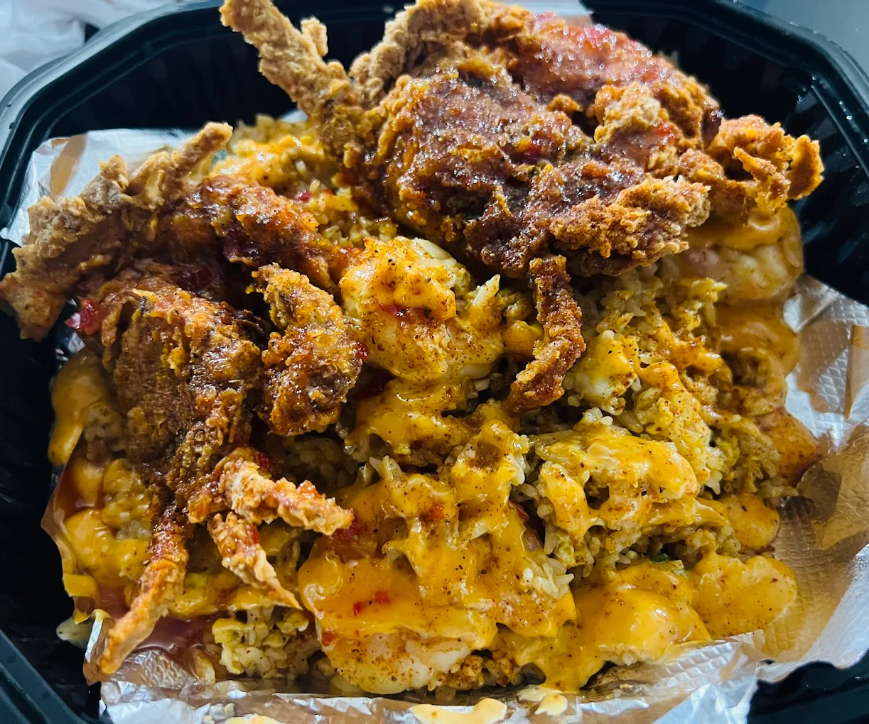 Soft Shell Crab Fried Rice