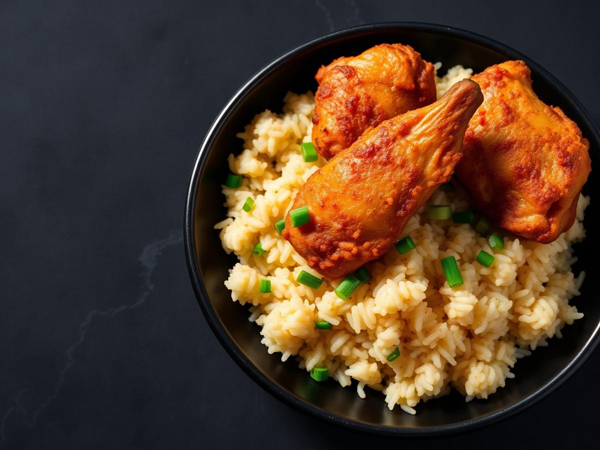 Garlic Chicken Bowl