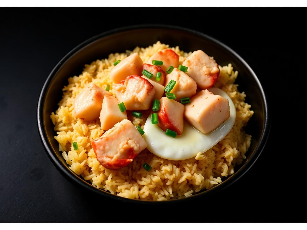 Lobster Garlic Fried Rice